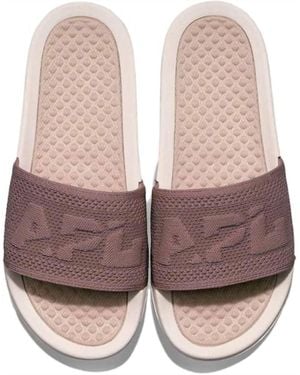 Athletic Propulsion Labs Big Logo Techloom Slide Sandal - Multicolor