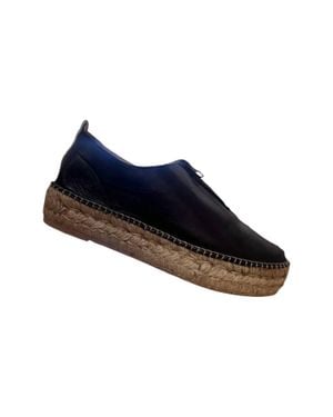 Eric Michael Serena Platform Shoes - Blue