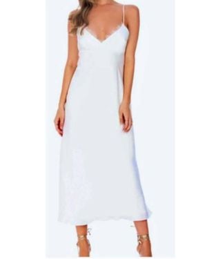 Katie May Jessica Midi Dress - White