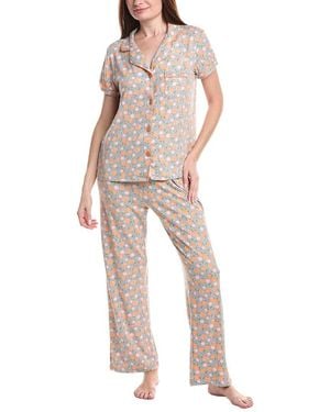 Tart Collections 2Pc Ginnie Top & Pant Set - Gray
