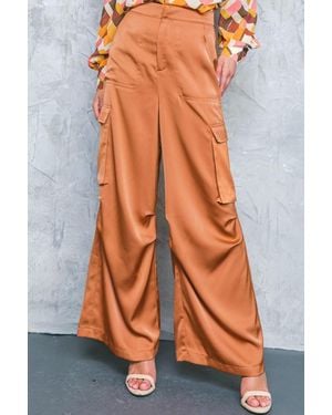 TRUEDAMES Graceful Movements Pants - Orange