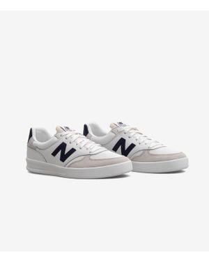 New Balance 300 Court Ct300Wy3 Leather Low Top Skate Shoes Tf6927 - Metallic