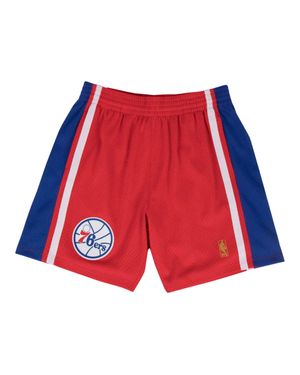 Mitchell & Ness Swingman Philadelphia 76Ers Road 1996-97 Shorts - Red