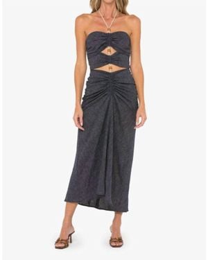 JBQ Montauk Midi Dress - Blue