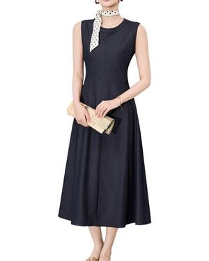 WLZD Midi Dress - Blue