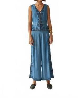 Carolina K Rebekka Vest - Blue