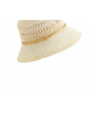 Shiraleah Allison Paper Straw Bucket Hat - Multicolor