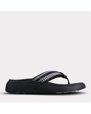 Mykos Nami Thong Sandal - Black
