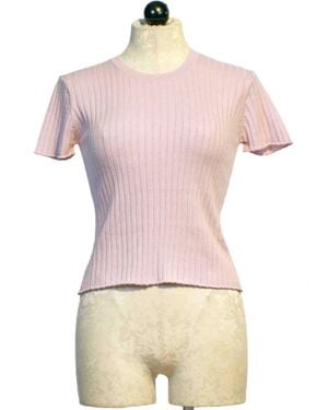 Colorush Maria Rib Tee - Pink