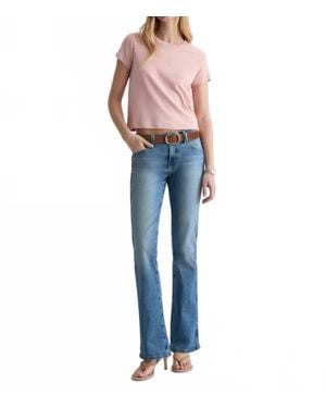 AG Jeans Angel Low Rise Bootcut Jeans - Blue