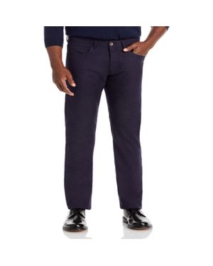 Bloomingdale's Flannel Tailored Fit Pants - Blue