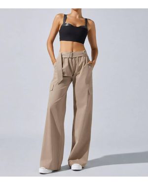 Heroine Sport Ava Performance Cargo Pants - Natural