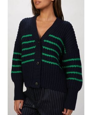 Munthe Tupper Knit Cardigan - Blue