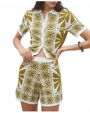 Suncoo Gabera Top - Metallic