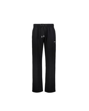 Off-White c/o Virgil Abloh Off- Cotton Athletic Pants - Black