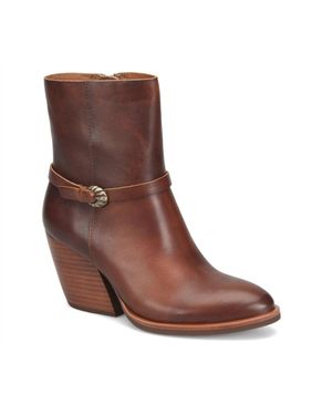 Kork-Ease Solstice Leather Booties - Brown