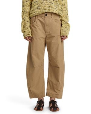 Phisique Du Role Wide-Leg Pants - Natural