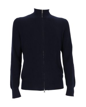 Ballantyne Full Zip Pullover - Blue
