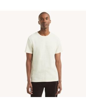 Nautica Waffle Knit Crewneck T-Shirt - White