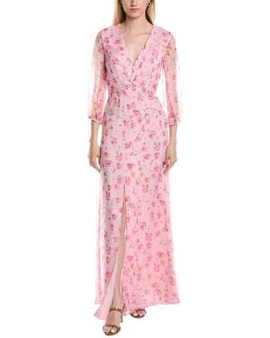 Rene Ruiz Organza Gown - Pink