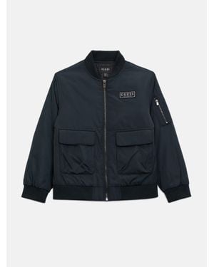 Guess Woodsun Flight Jacket (7-16) - Blue