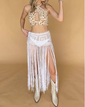 Love Sense Desert Breeze Skirt - Natural