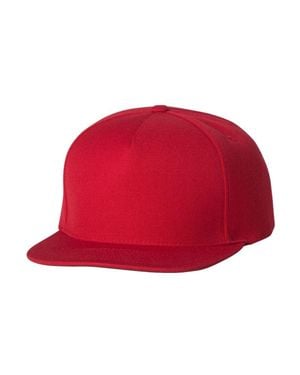 Classics Wool Blend Snapback Cap - Red
