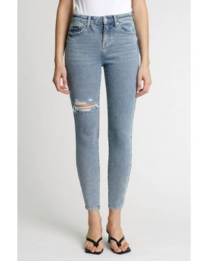 Pistola Aline Distressed Skinny Jeans - Blue