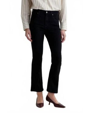 AG Jeans Farrah Boot Crop Jeans - Black