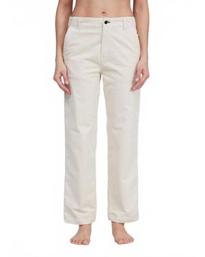 ASKK NY Chino Corduroy Jeans - White