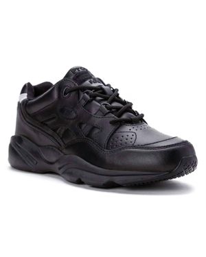 Propet Stana Slip Resistant Work Shoe - Black