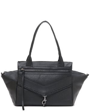 Botkier Trigger Leather Satchel - Black