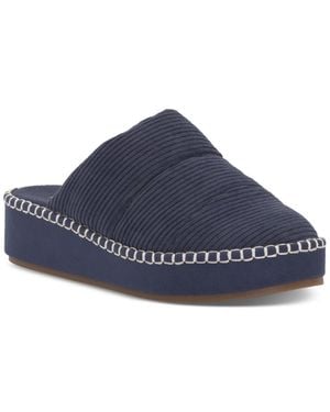 Lucky Brand Lisilly Wedge Slippers Jobb2048 - Blue