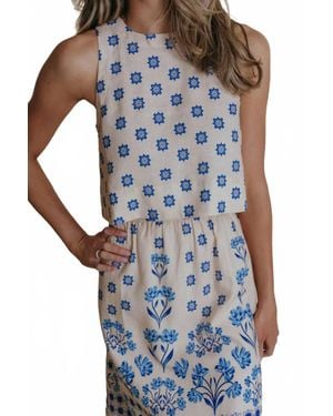 Laroque Ireland Sleeveless Top - Blue
