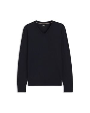 BOSS V-Neck Sweater - Blue