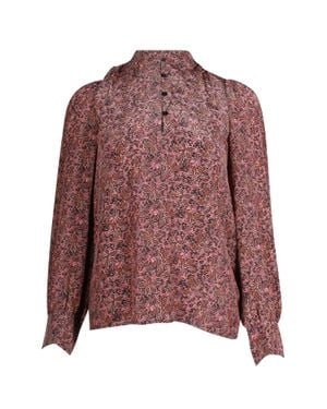 Vanessa Bruno Vannessa Bruno Ned Floral-Print Blouse - Red