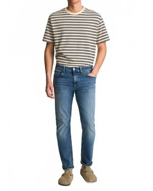 Mavi Marcus Mid Vintage Selvedge Jeans - Blue