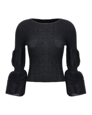 Issey Miyake Polyester Sweatshirt - Black