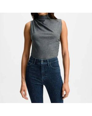 Veronica Beard Mylie Sleeveless Top - Blue