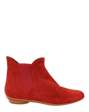 Ferragamo Montana Archive Limited Edition 1960S Chelsea Boots - Red