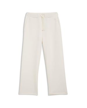 BOSS Relaxed-Fit Barrel-Leg Pants - White