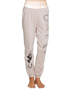 Chaser Brand Dear Diary Pants - Natural