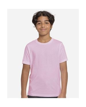 Threadfast Apparel Youth Epic Cotton T-Shirt - Pink