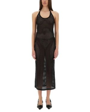 Courreges Holistic" Long Dress - Black