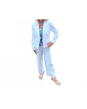 NIC+ZOE One Button Jacket - Blue