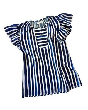 Bindu Marion Top - Blue
