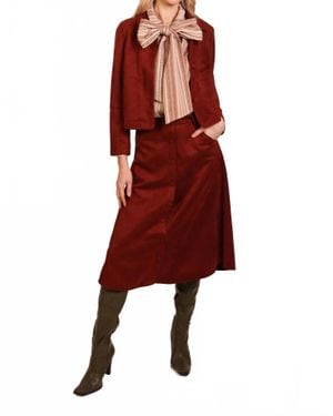 Traffic People Daisy Jacket - Red