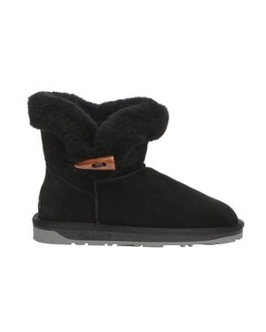 EverAu Australia Robin Horn Toggle Button Mini Boots - Black
