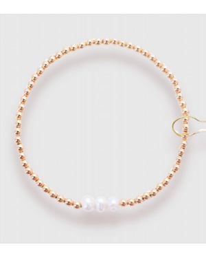 Beaded Blondes Harper Bracelet - Metallic