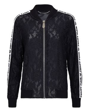 Philipp Plein Bomber Lace - Blue